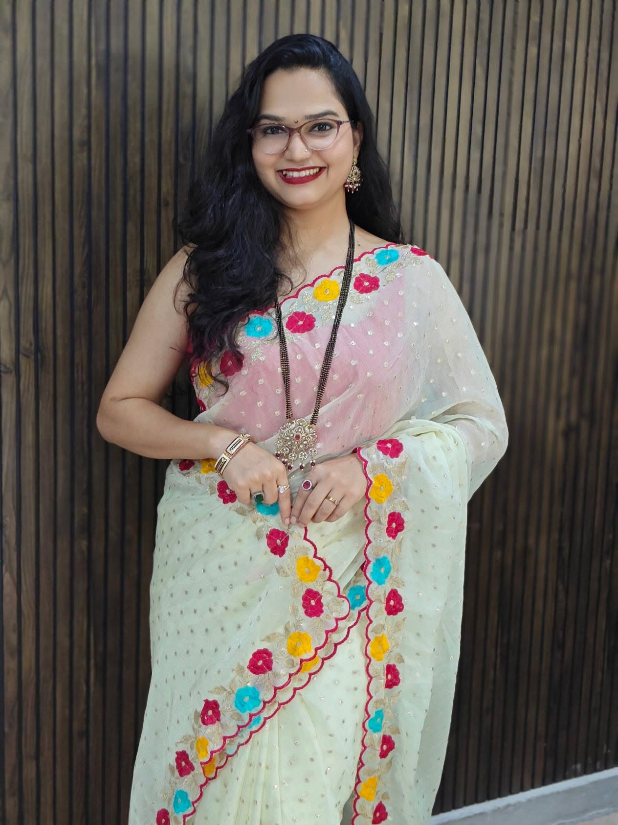 Moti Designer Saree 1000 butta