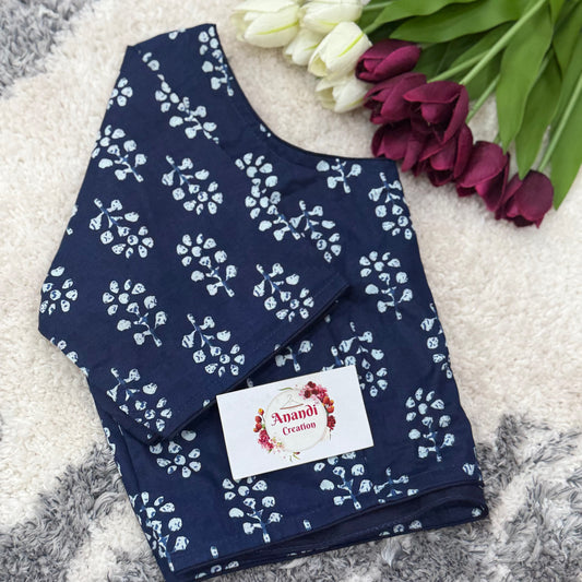 Indigo Non Padded Blouses - NC22