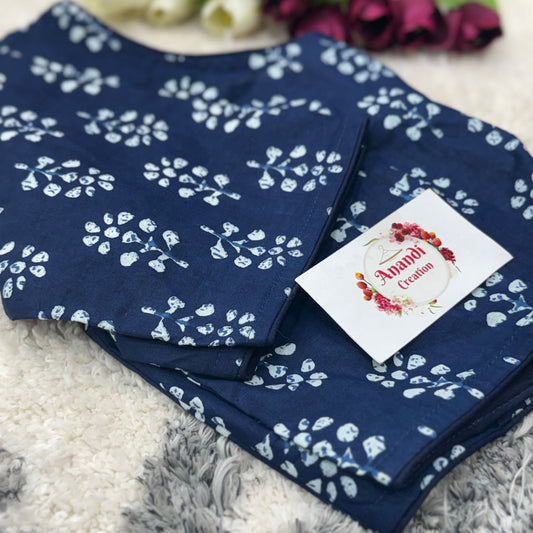 Indigo Non Padded Blouses - NC22