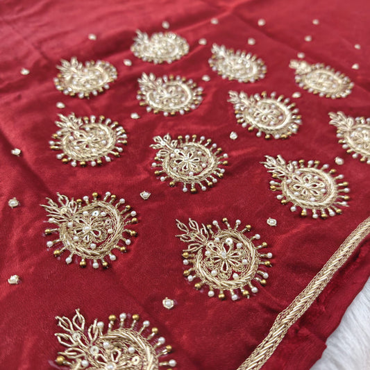 Line Handwork Gajji Silk WR02
