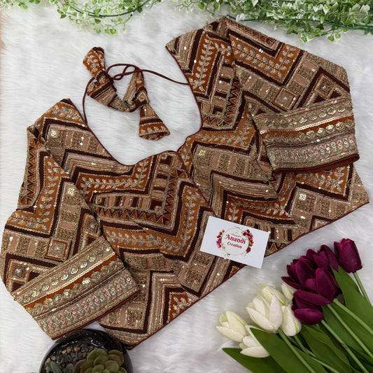 Premium Zigzag position Blouses : JB01
