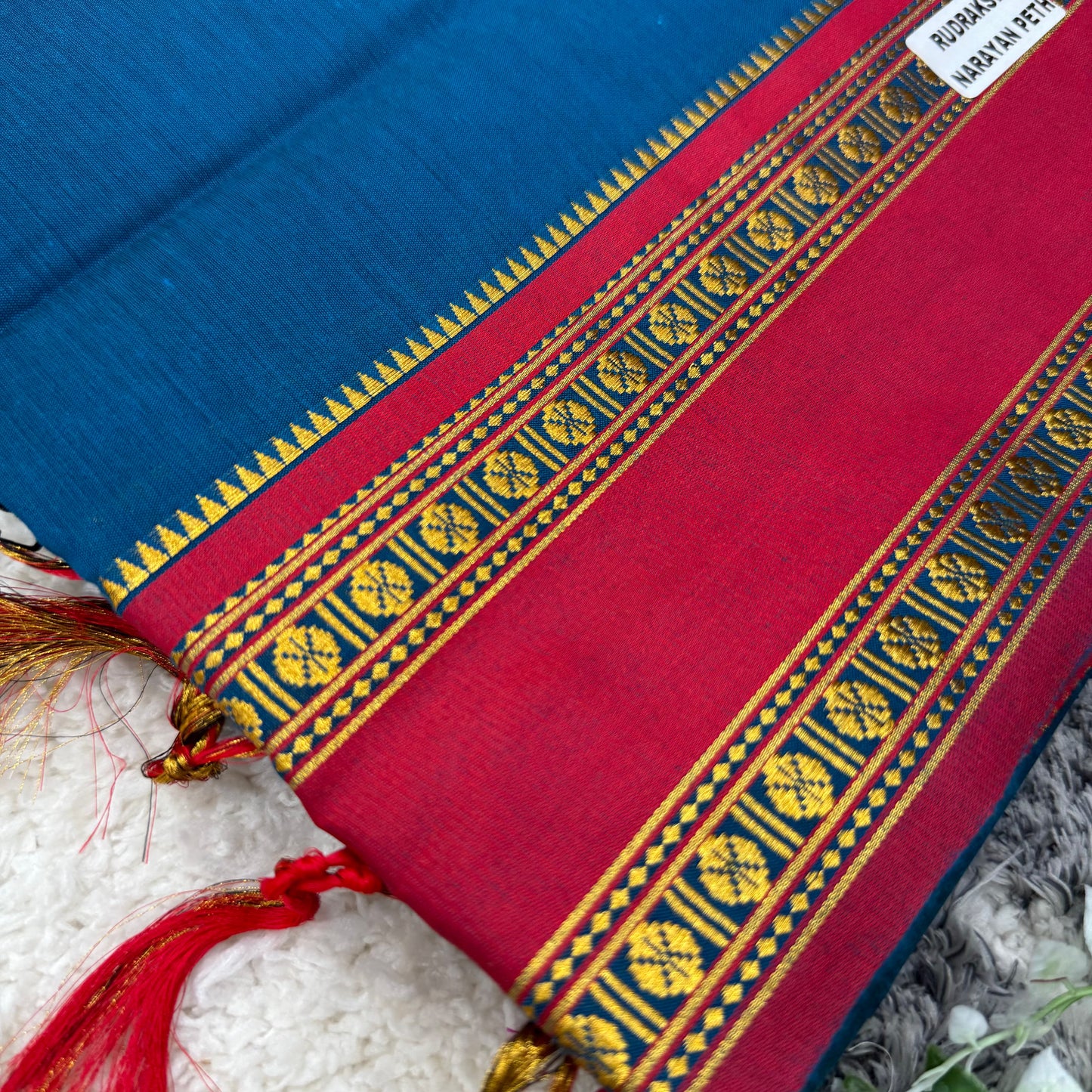 Rudraksh NarayanPeth Cotton Saree SD07