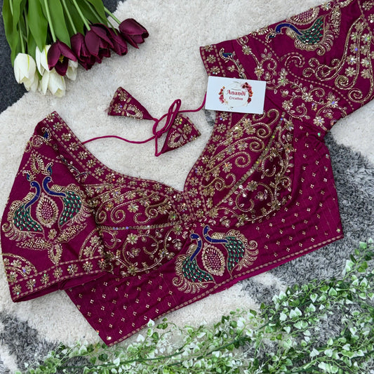 Peacock Pipework Blouses : NC27