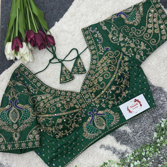 Peacock Pipework Blouses : NC28
