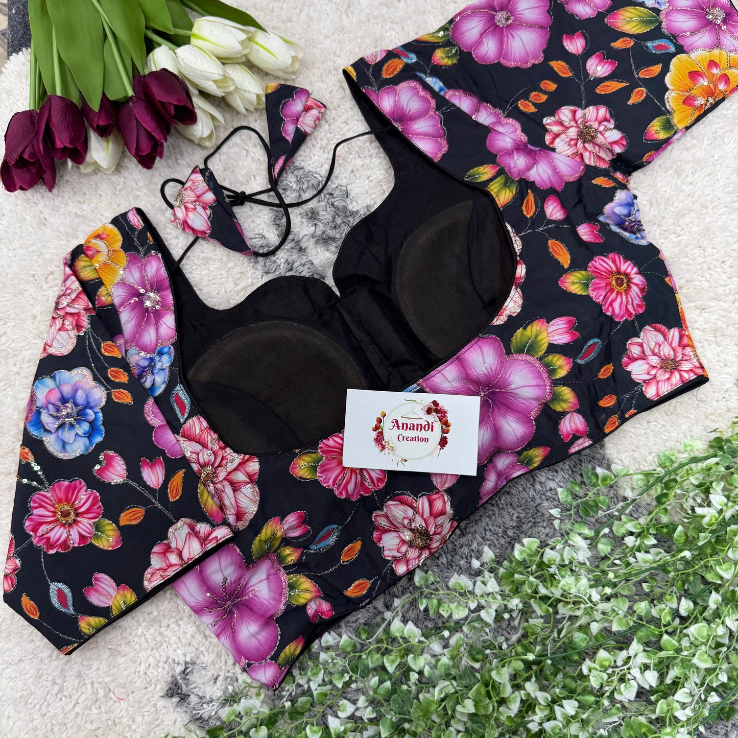 Floral Boom Position Silk - JB15