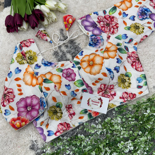Floral Boom Position Silk - JB18