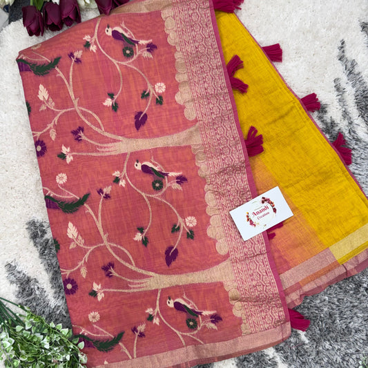 Chanderi Cotton Saree SD09