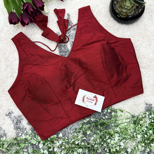 Pari Cotton v neck Blouses : NC57