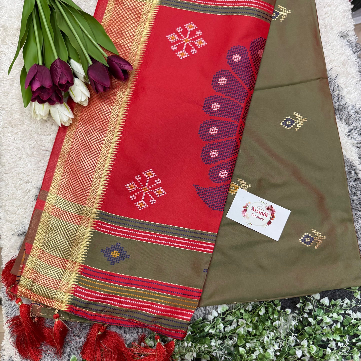 Kashmiri Silk Saree SD09