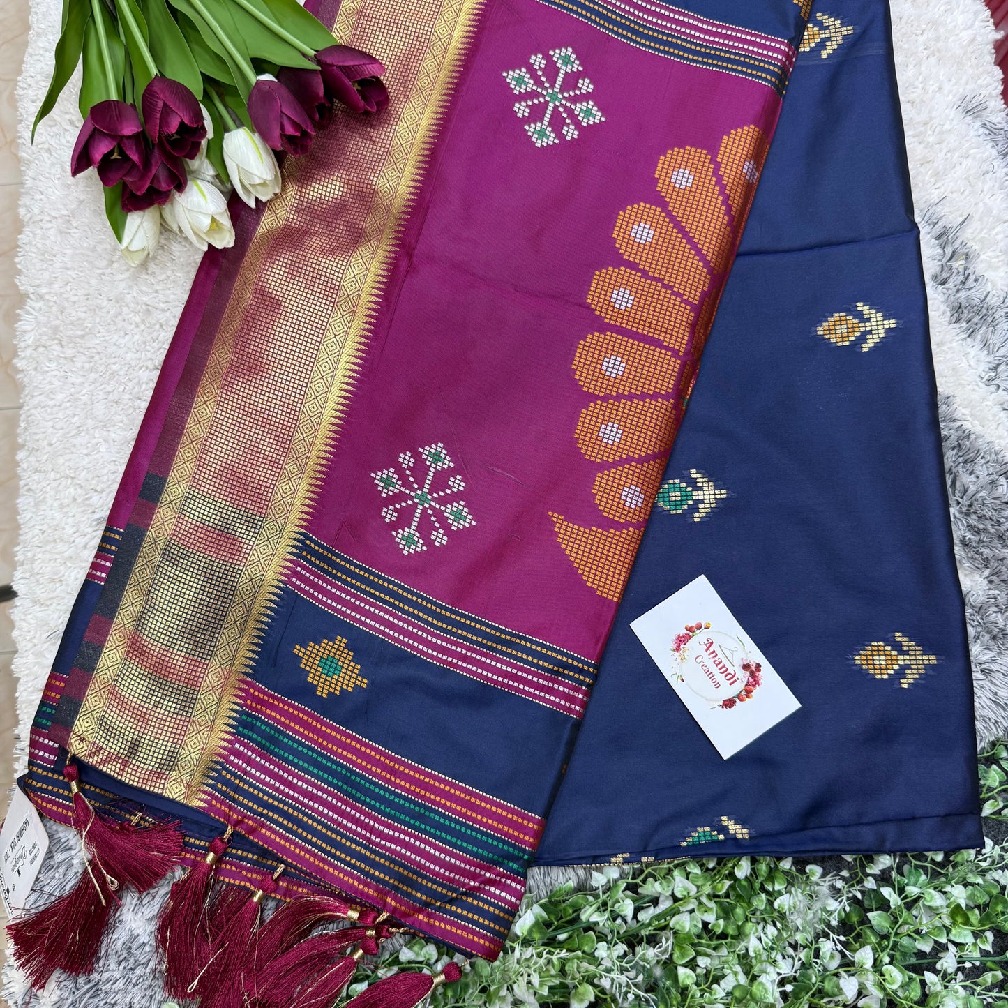Kashmiri Silk Saree SD10