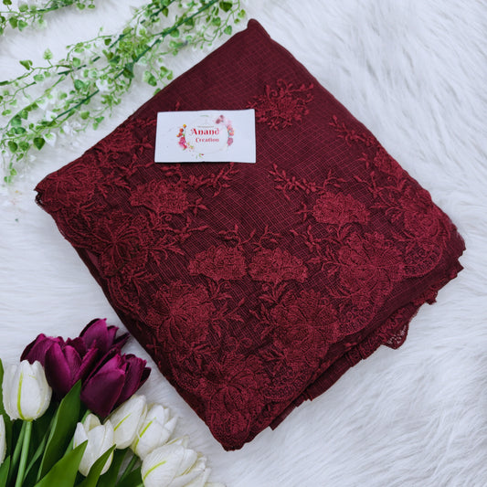 Kota Doria : Maroon