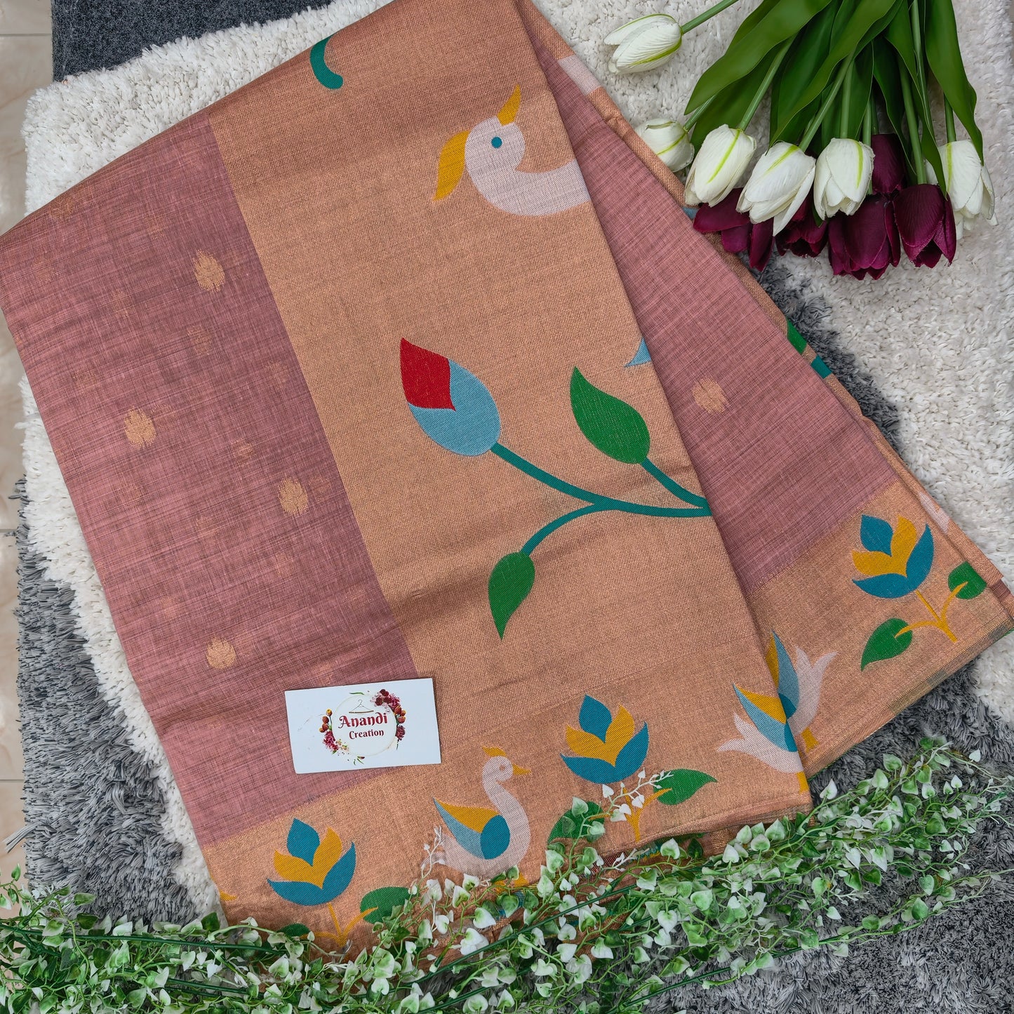 Munga Swan Saree AP05 : Aboli