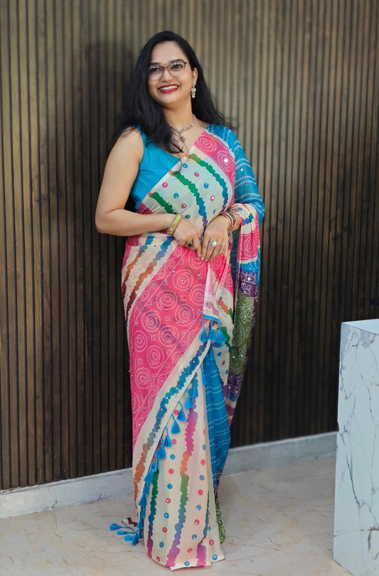 Instagram Viral Saree Saree AS12