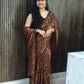Leopard Print Saree🤎