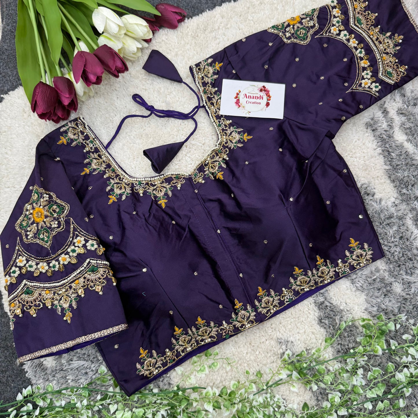 Pashmina handwork NC04