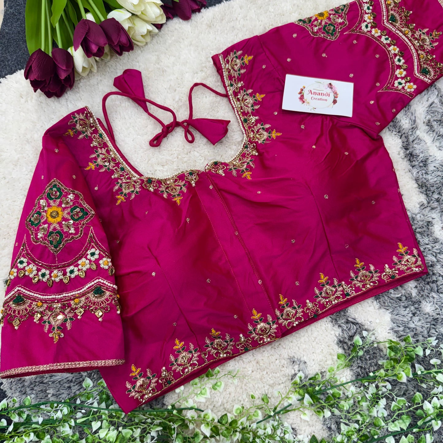 Pashmina handwork NC04