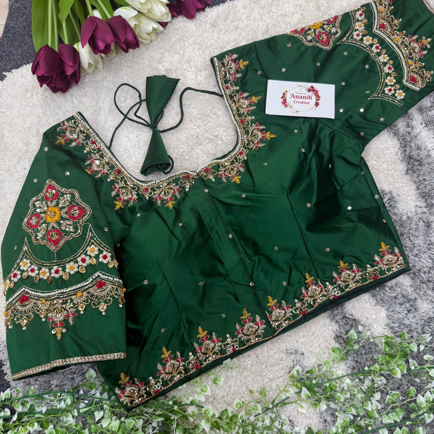 Pashmina handwork NC04