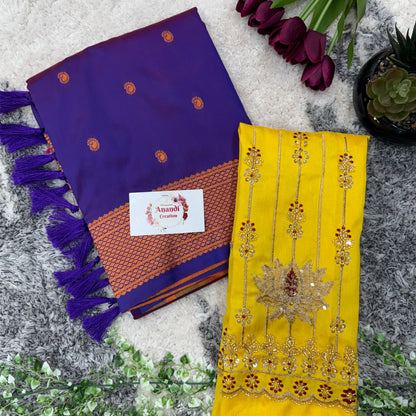 Lotus Kalash Paithani : KY02