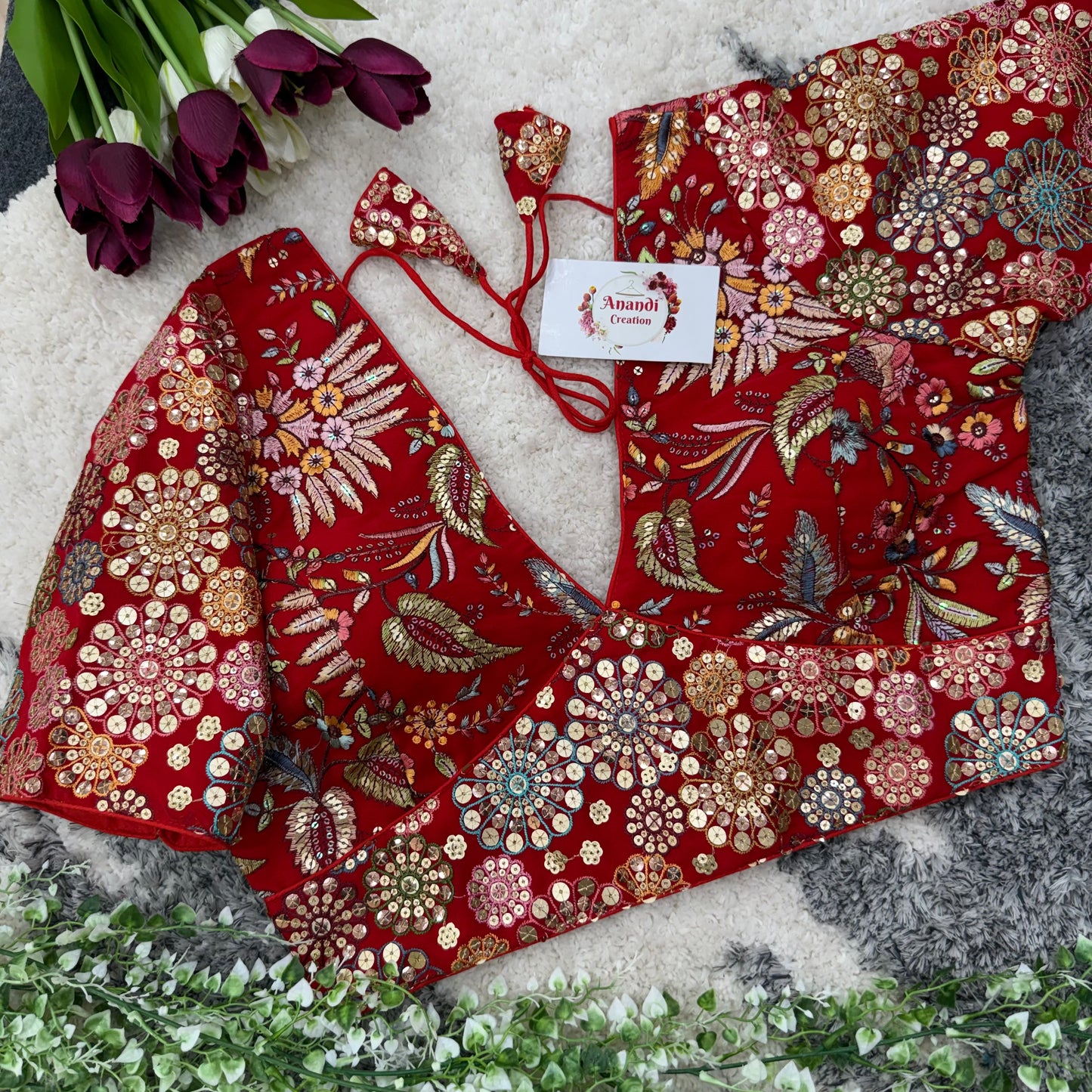 Premium Floral Blouse - NC17