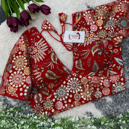 Premium Floral Blouse - NC17