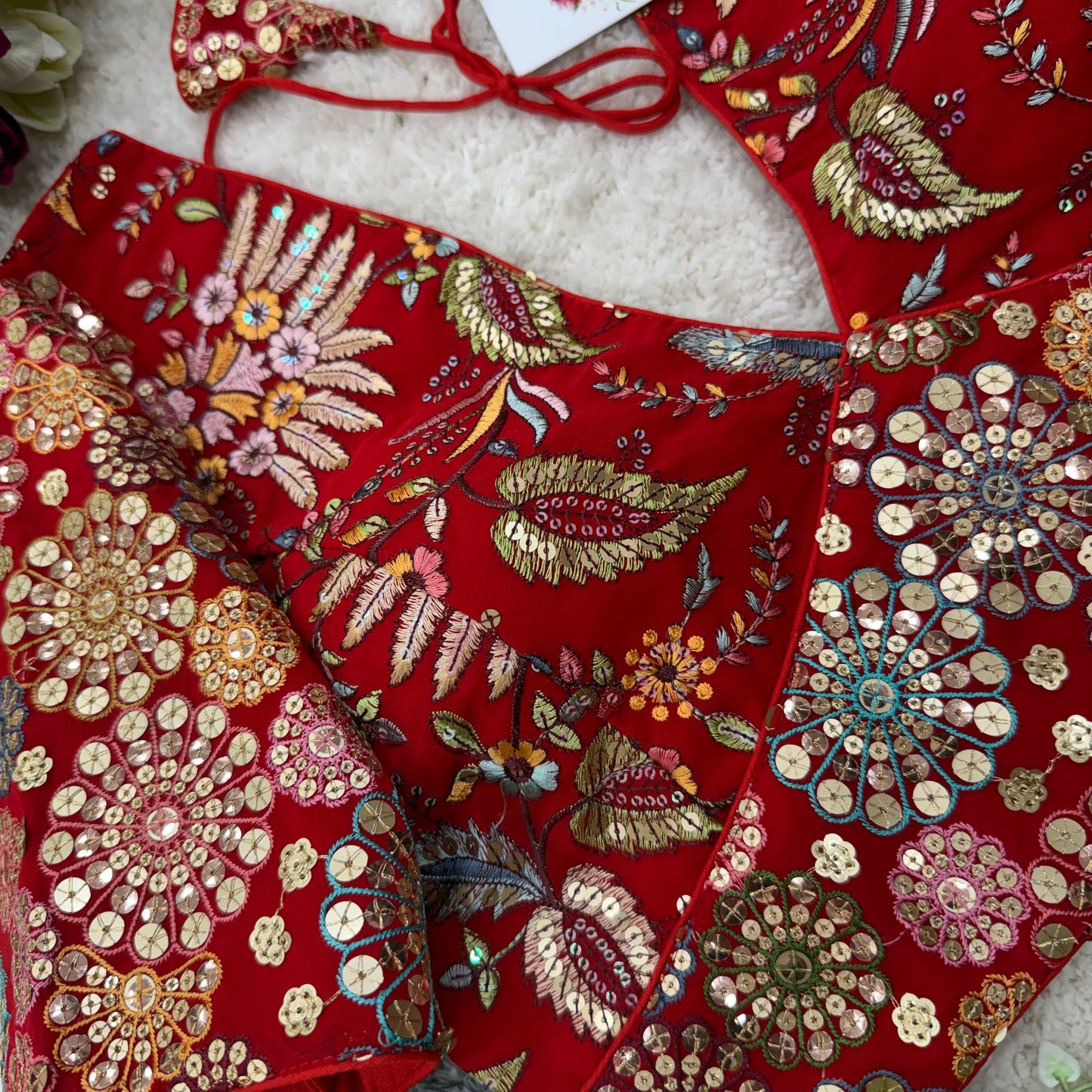 Premium Floral Blouse - NC17