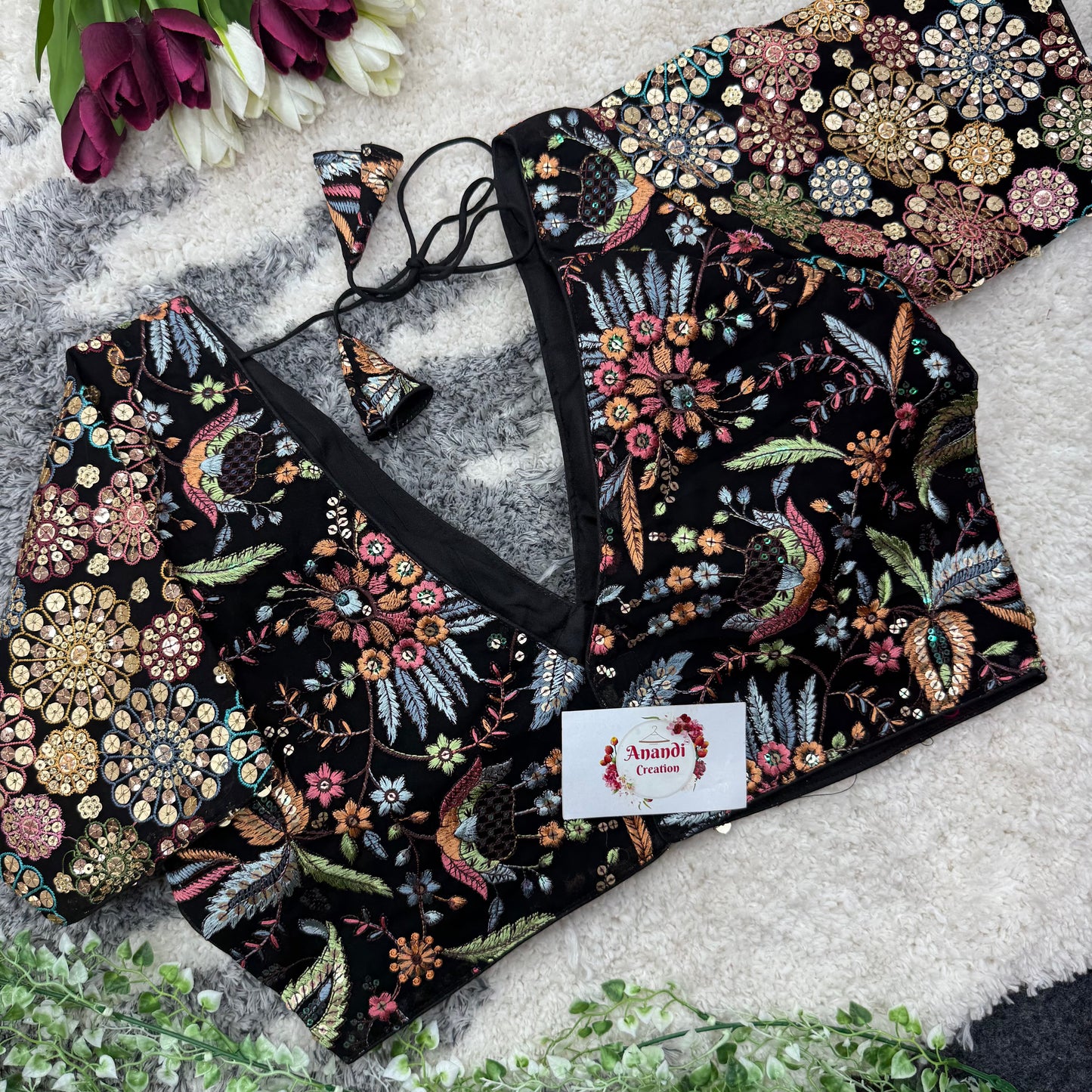 Premium Floral Blouse - NC17