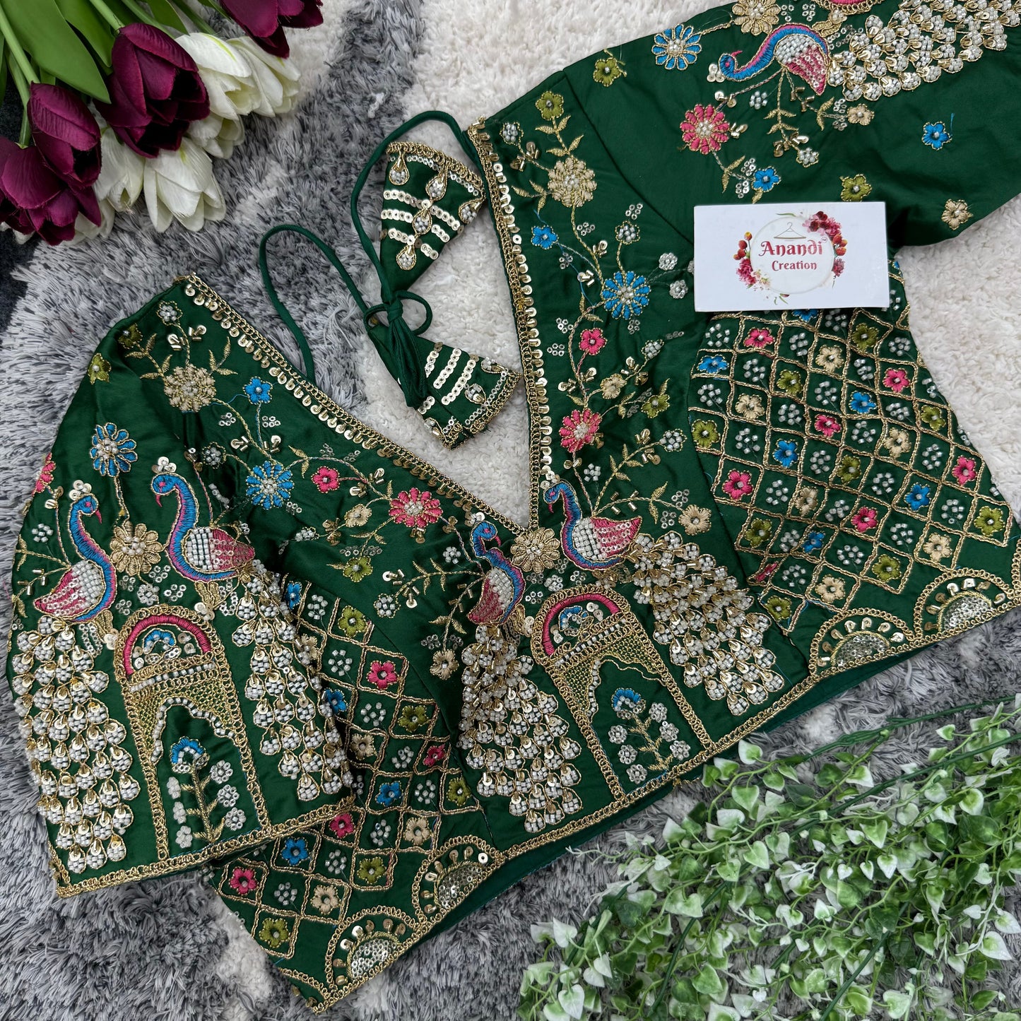 Peacock Stud Work - NC20