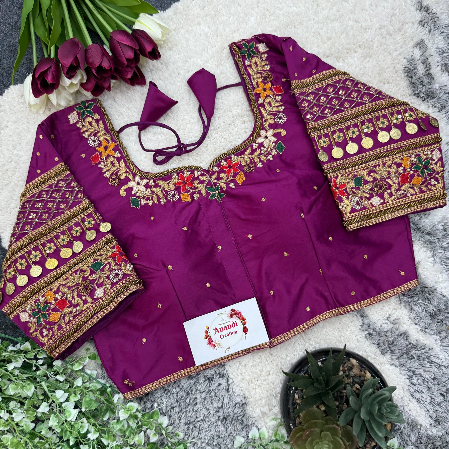 Sikka Handwork Blouse - NC18