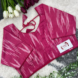 Non Padded Ikkat Blouses- LG05