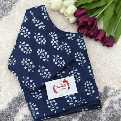 Indigo Non Padded Blouses - NC22