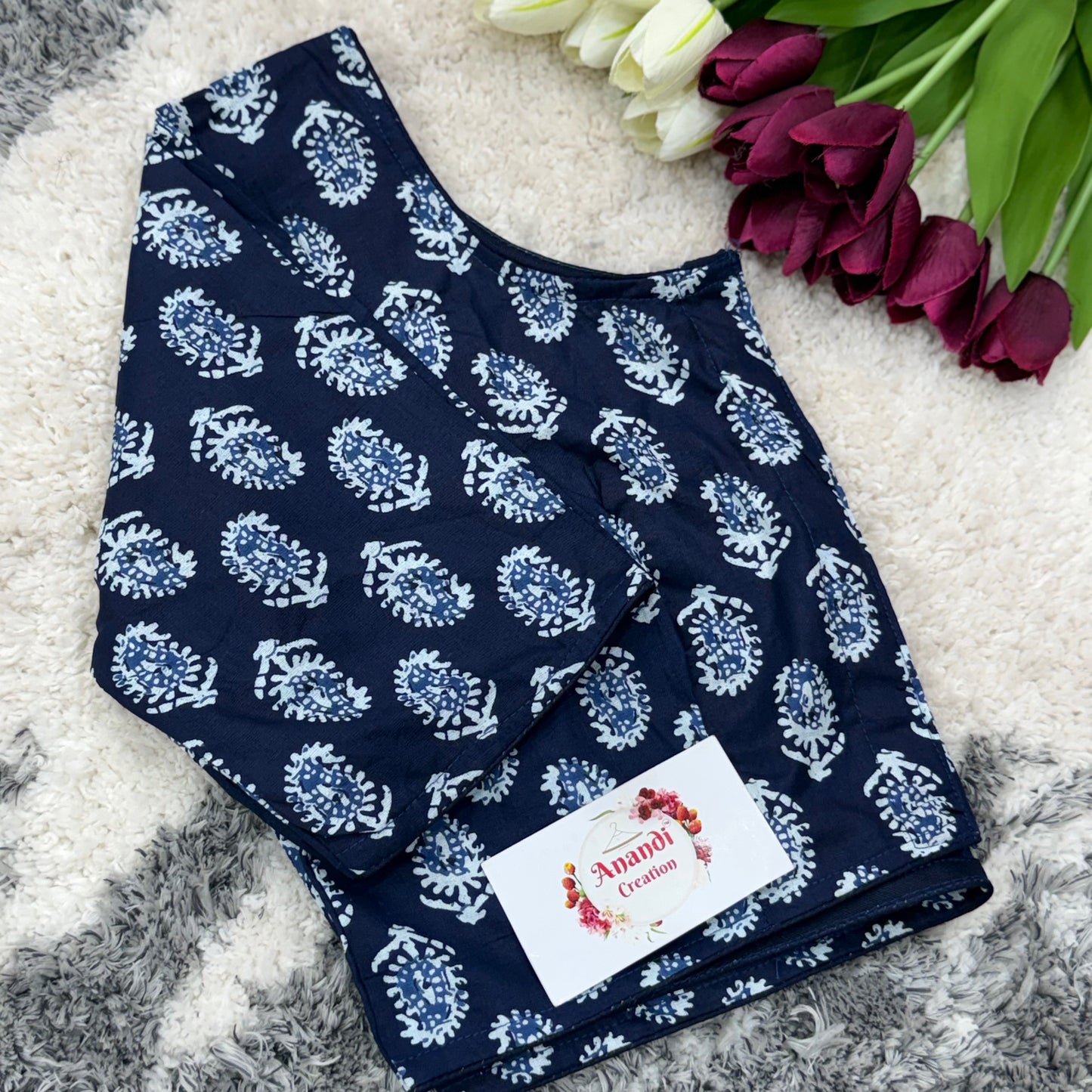 Indigo Non Padded Blouses - NC22