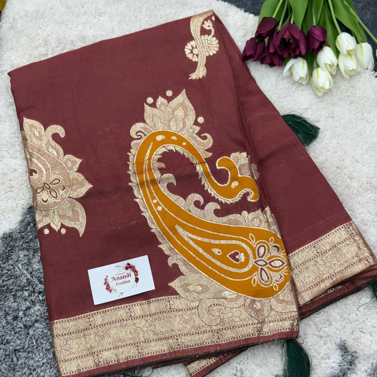 Dola Soft Silk Saree : VS05