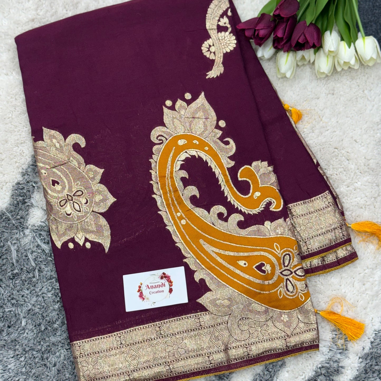 Dola Soft Silk Saree : VS05