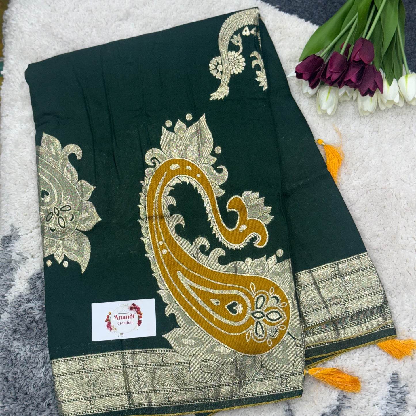Dola Soft Silk Saree : VS05
