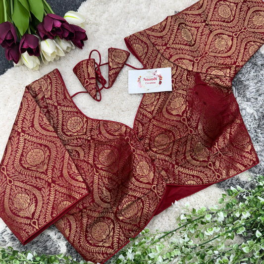 Premium Banarasi blouses- NC25