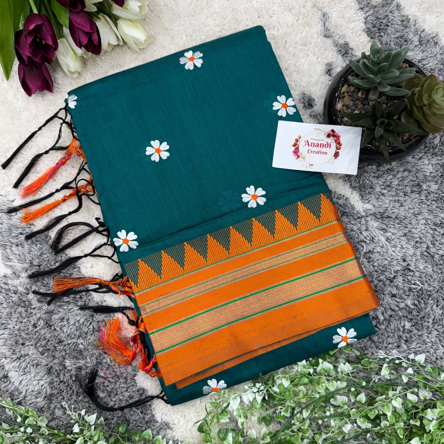 Cotton Sadafuli Saree SD01