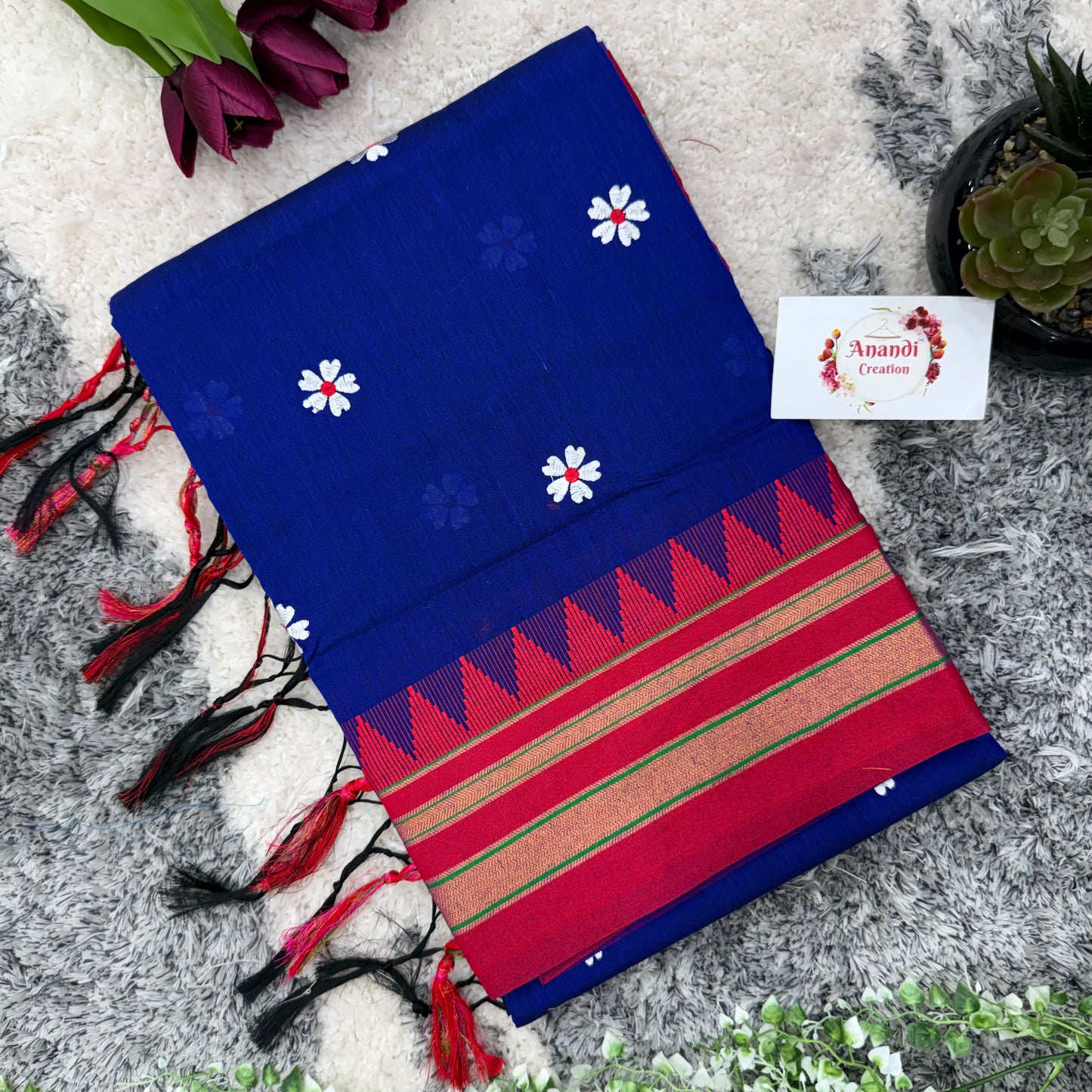 Cotton Sadafuli Saree SD01