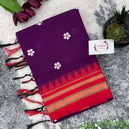 Cotton Sadafuli Saree SD01