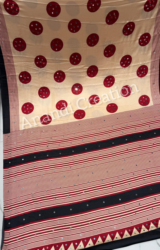 Semi Modal Silk With Mirrors MH04 : Polca Dots Moti