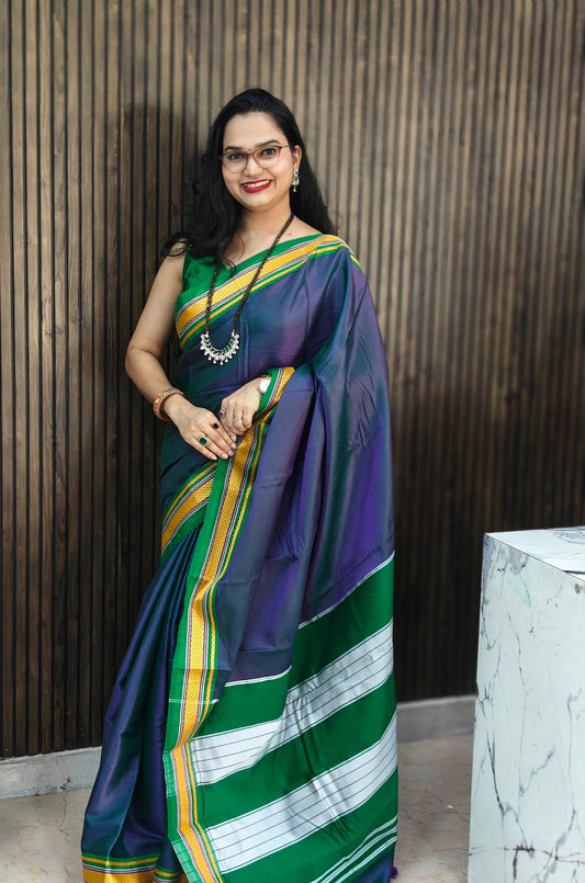 Khanachi Saree SD03 : Morpankhi