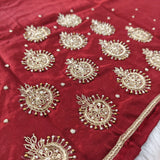 Line Handwork  Gajji Silk WR02