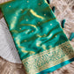 Glass Satin Saree : AK02