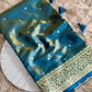 Glass Satin Saree : AK06