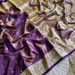 Glass Satin Saree : AK03