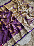 Glass Satin Saree : AK03