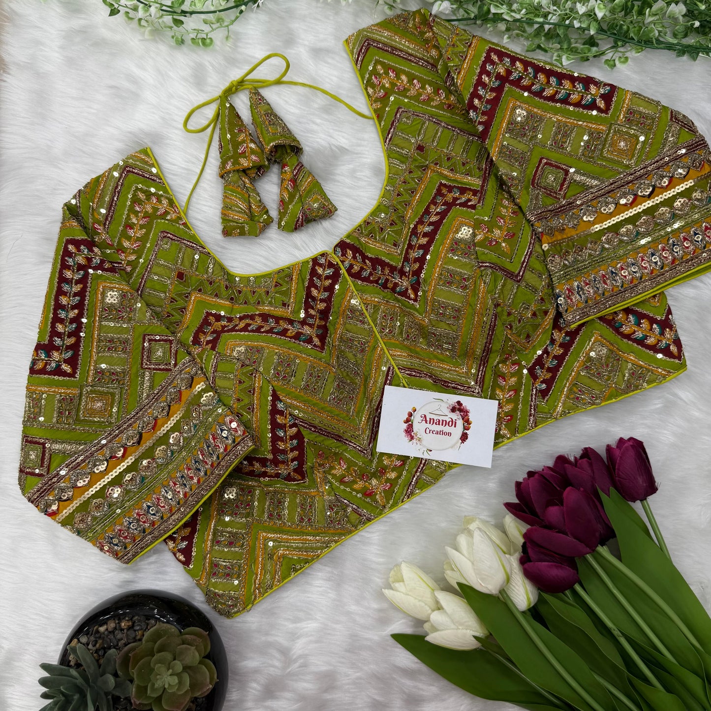 Premium Zigzag position Blouses : JB01