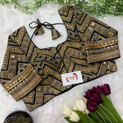 Premium Zigzag position Blouses : JB01