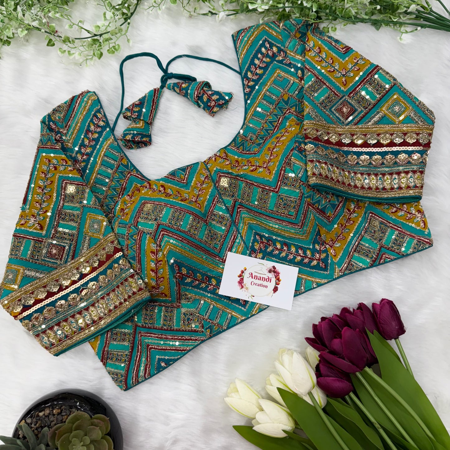 Premium Zigzag position Blouses : JB01