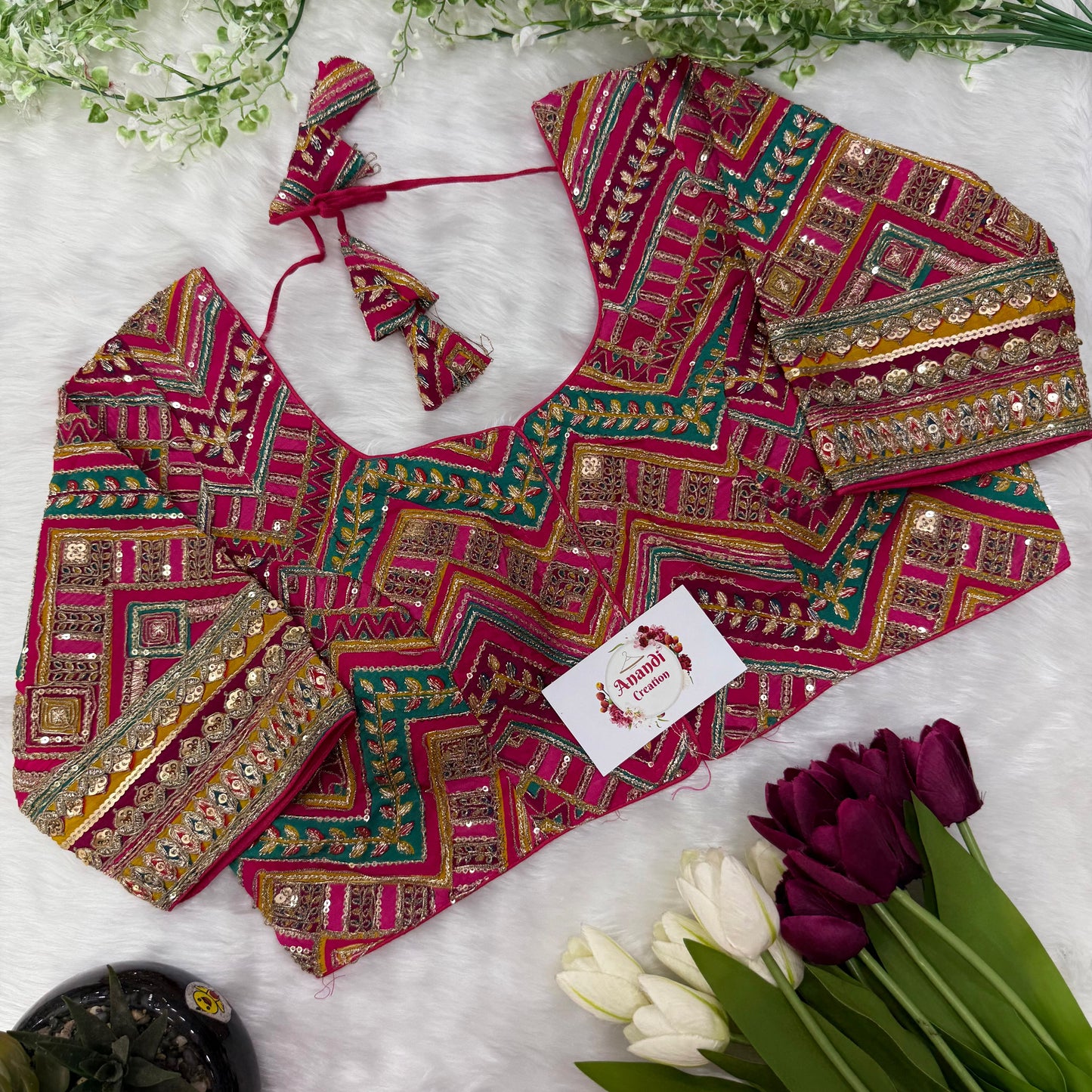 Premium Zigzag position Blouses : JB01