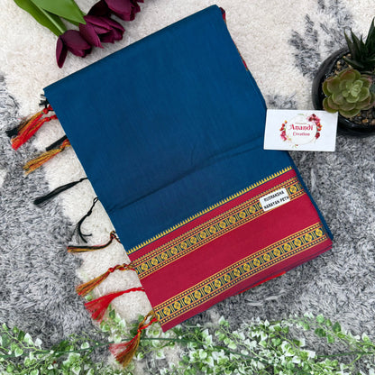 Rudraksh NarayanPeth Cotton Saree SD07